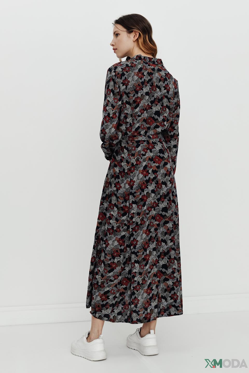 Платье s.Oliver с цветочным принтом