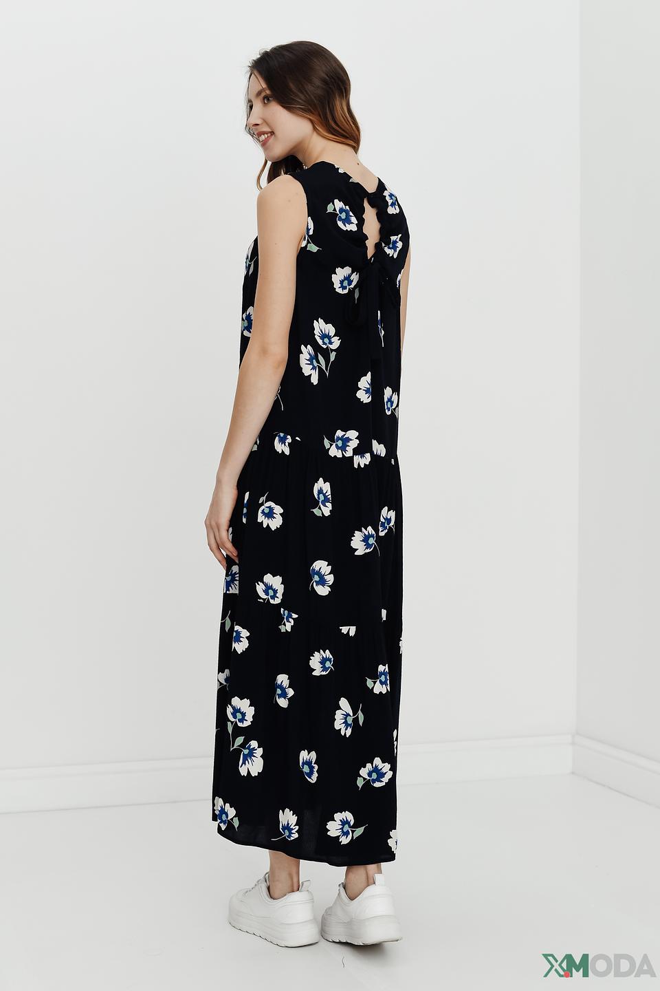 Платье Oui с цветочным принтом