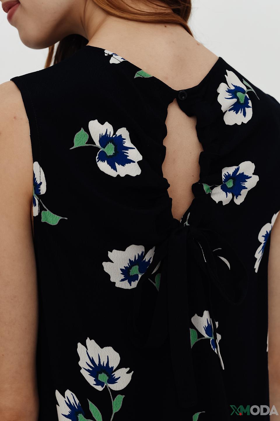 Платье Oui с цветочным принтом