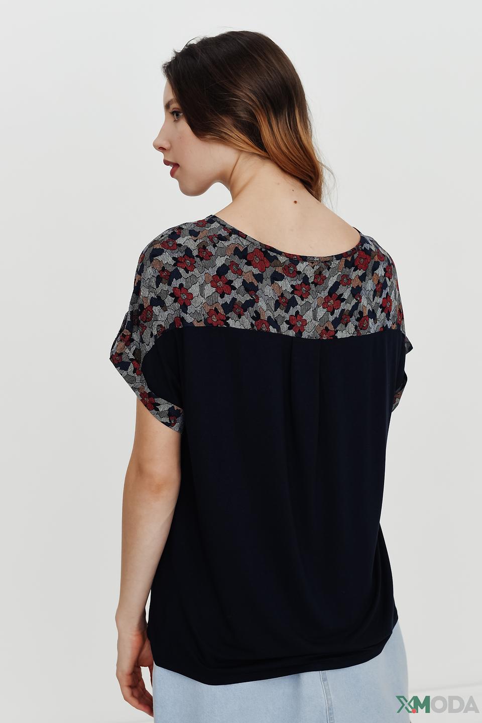 Блуза s.Oliver с цветочным принтом