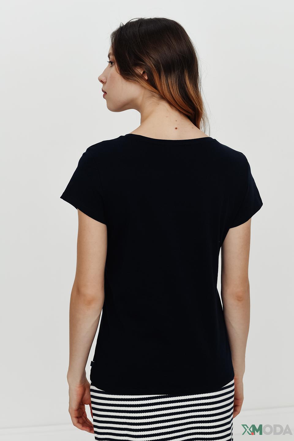 Футболка Tom Tailor denim girl чёрная