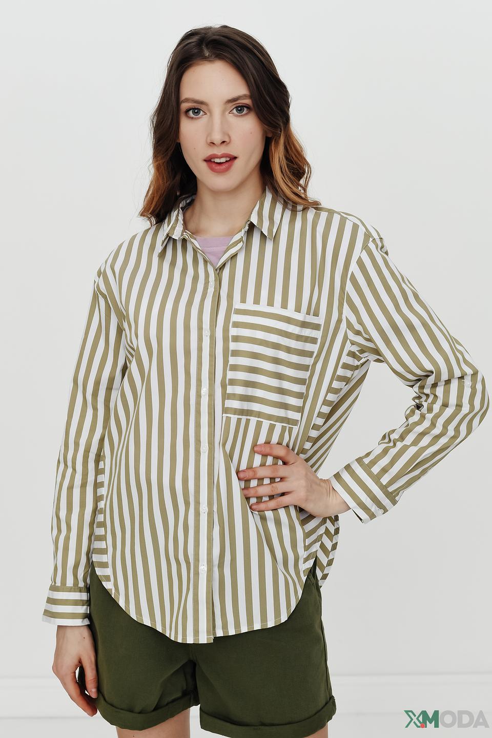 Рубашка Tom Tailor в полоску