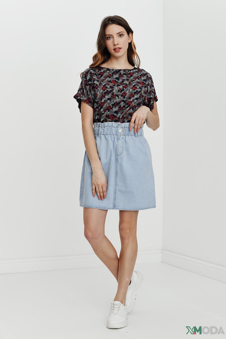 Юбка Tom Tailor denim light blue