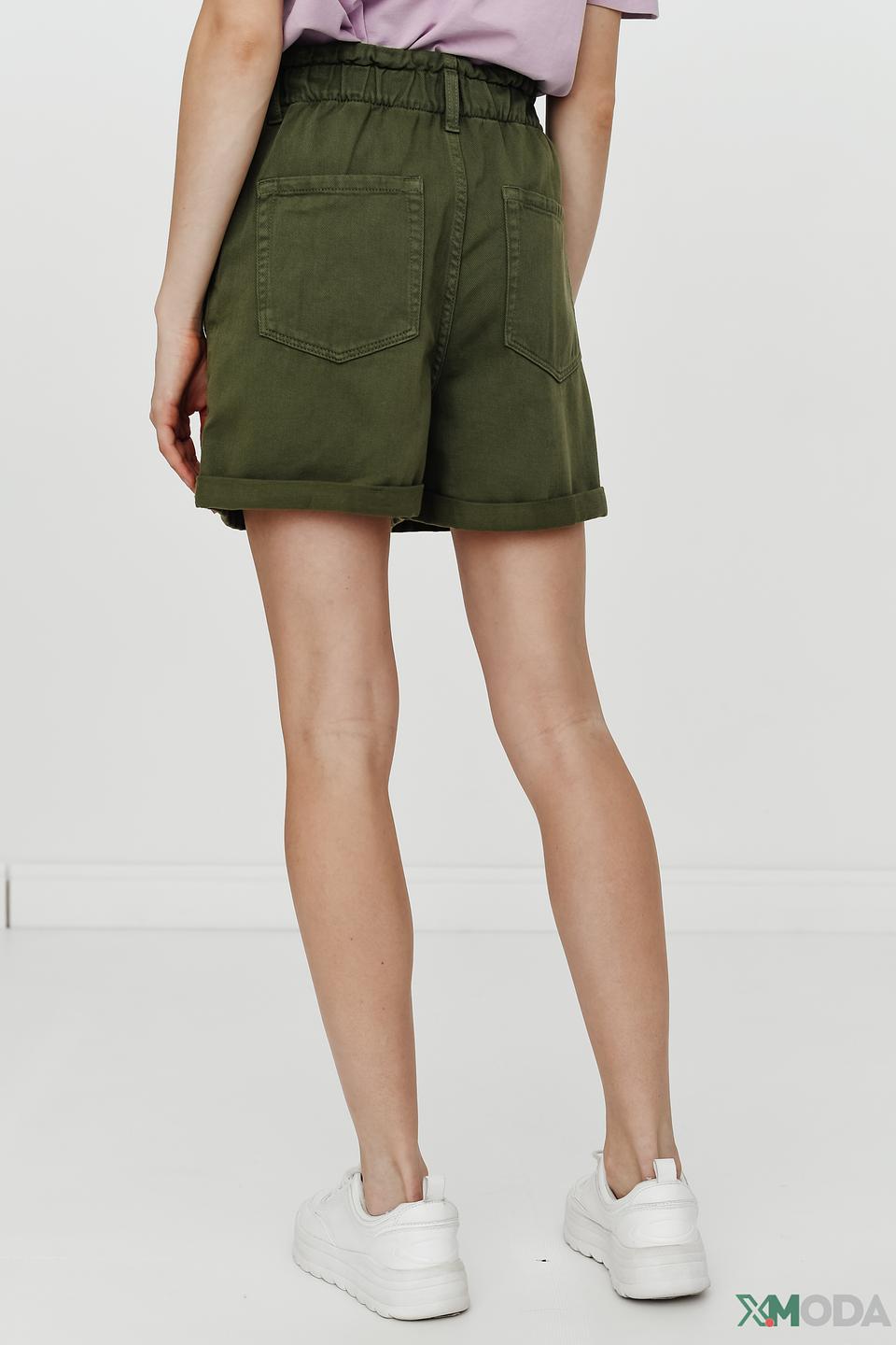 Шорты Tom Tailor хаки с резинкой