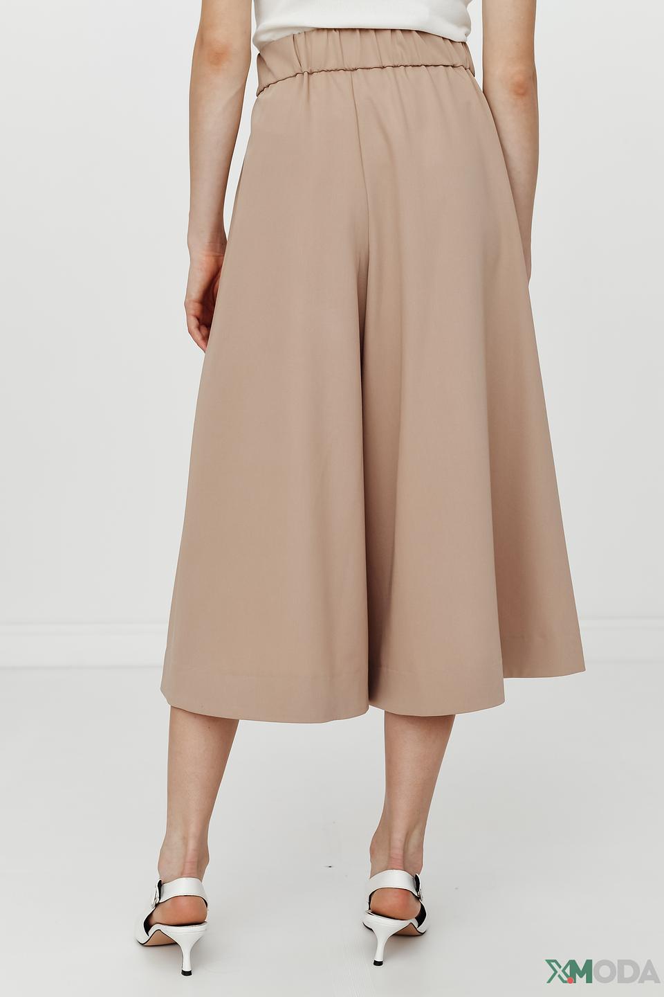 Брюки кюлоты Mos Mosh бежевые