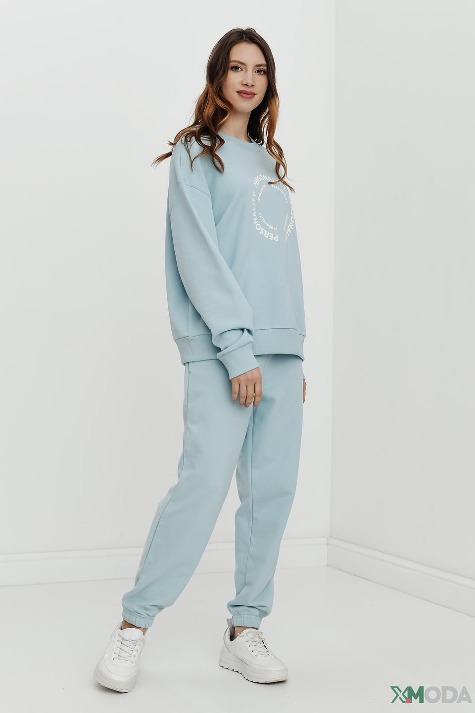 Брюки спортивные Rich and Royal голубые