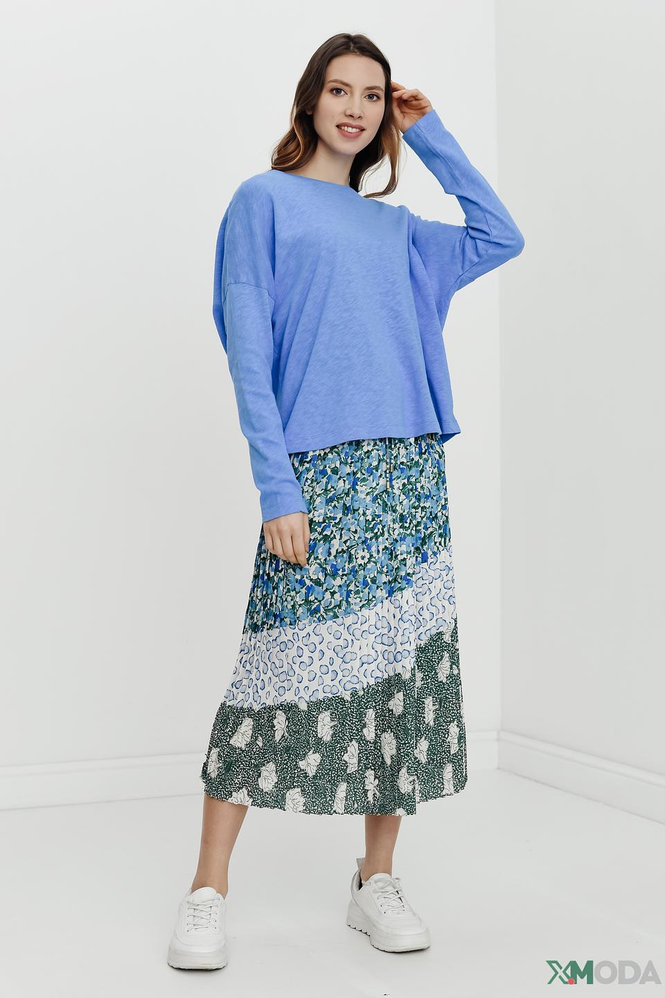 Пуловер Rich and Royal голубой