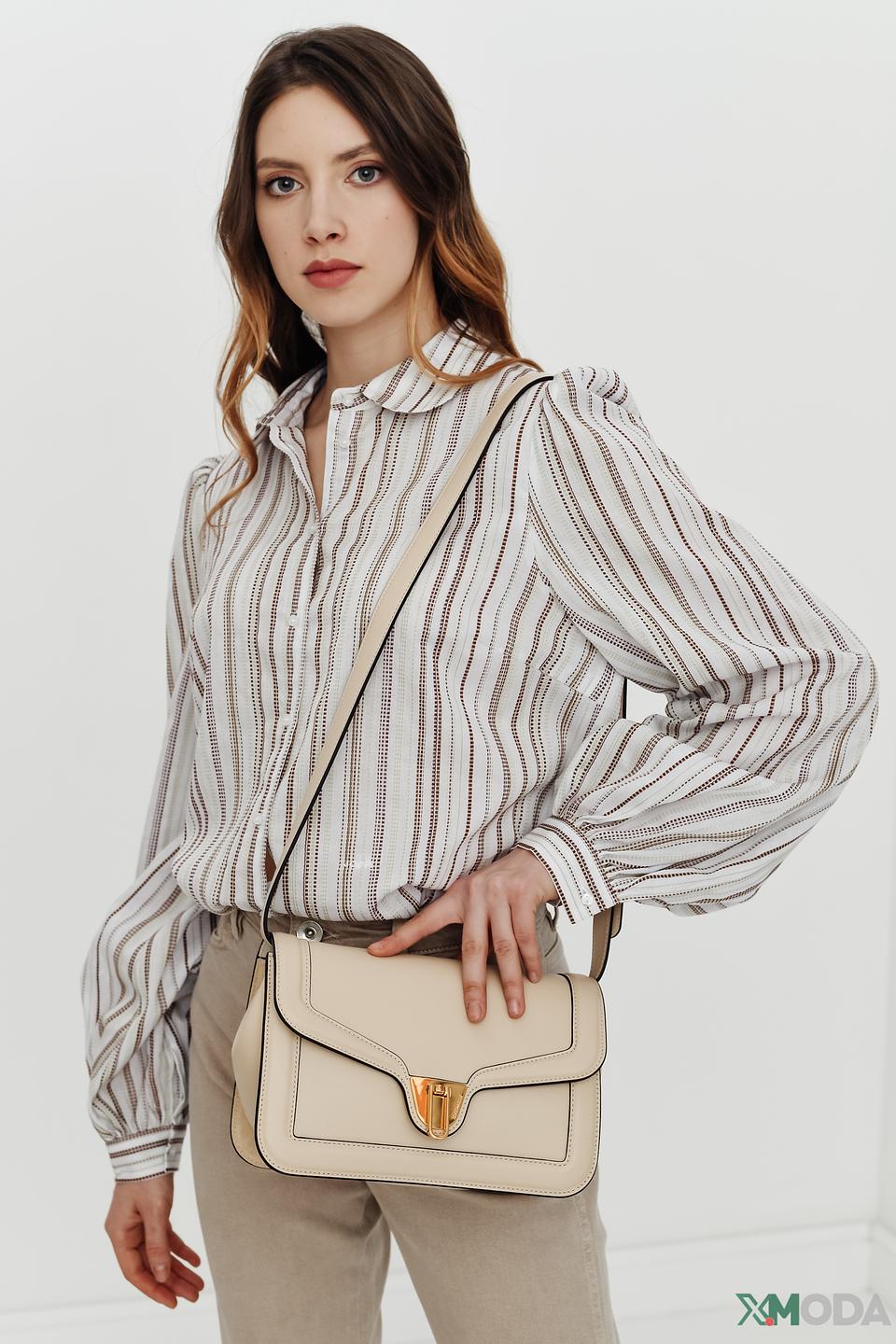 Сумка Coccinelle женская бежевая
