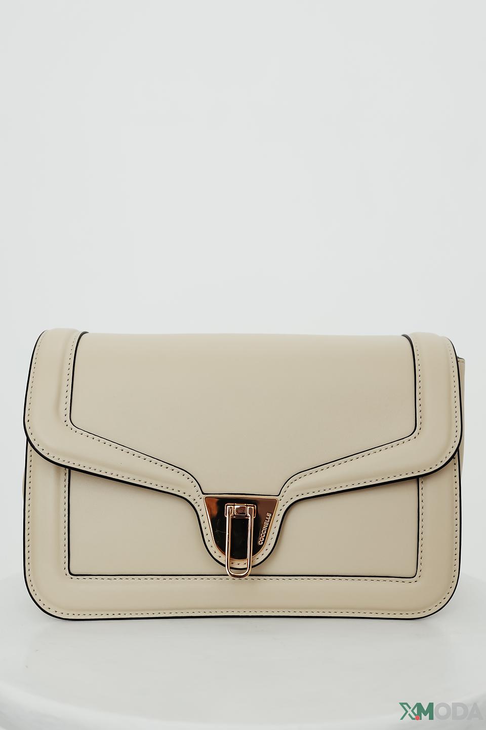 Сумка Coccinelle женская бежевая