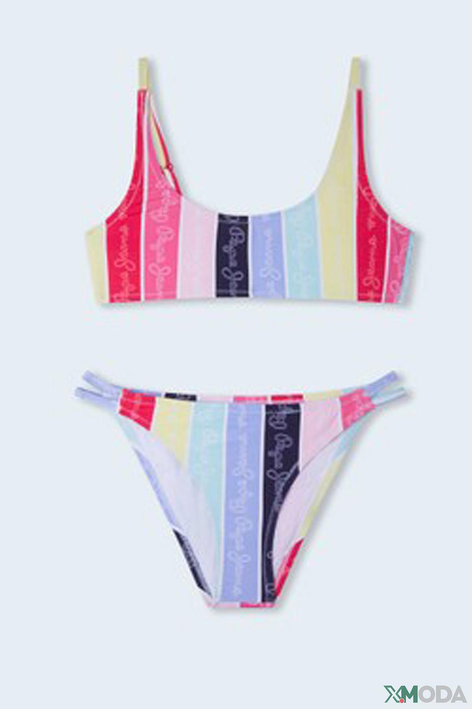 Купальник детский Pepe Jeans London разноцветный