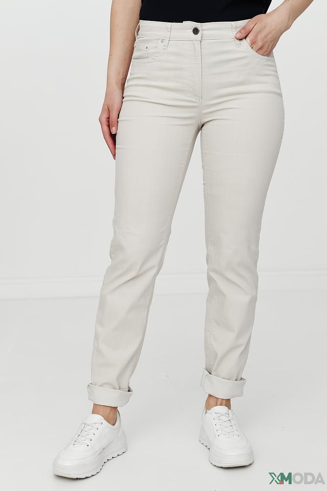 Джинсы Zerres бежевые прямые