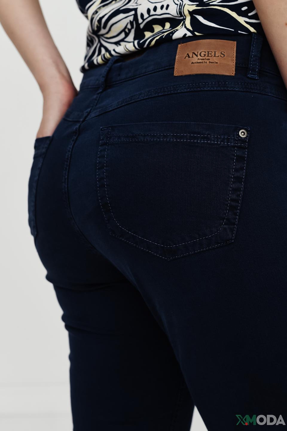 Джинсы Angels узкие темно-синие
