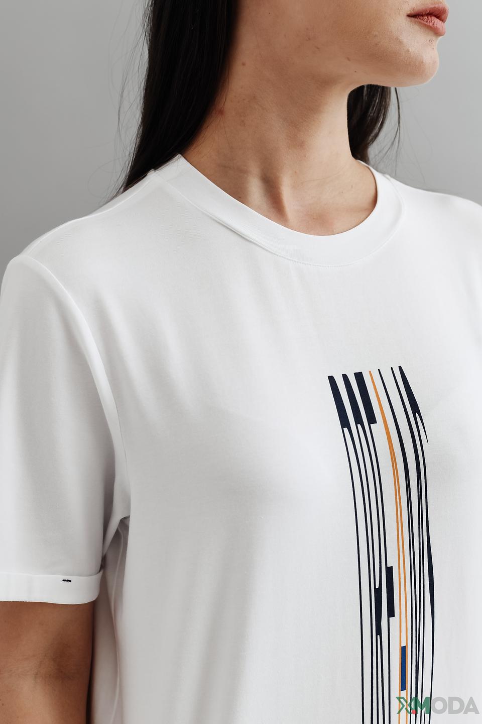 Футболка Be Yourself с принтом