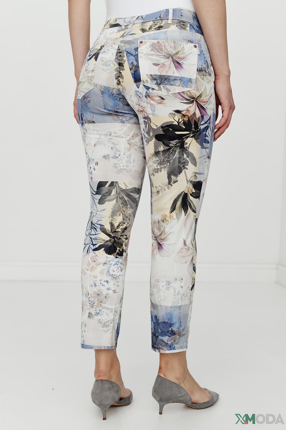 Капри Zerres с цветочным принтом