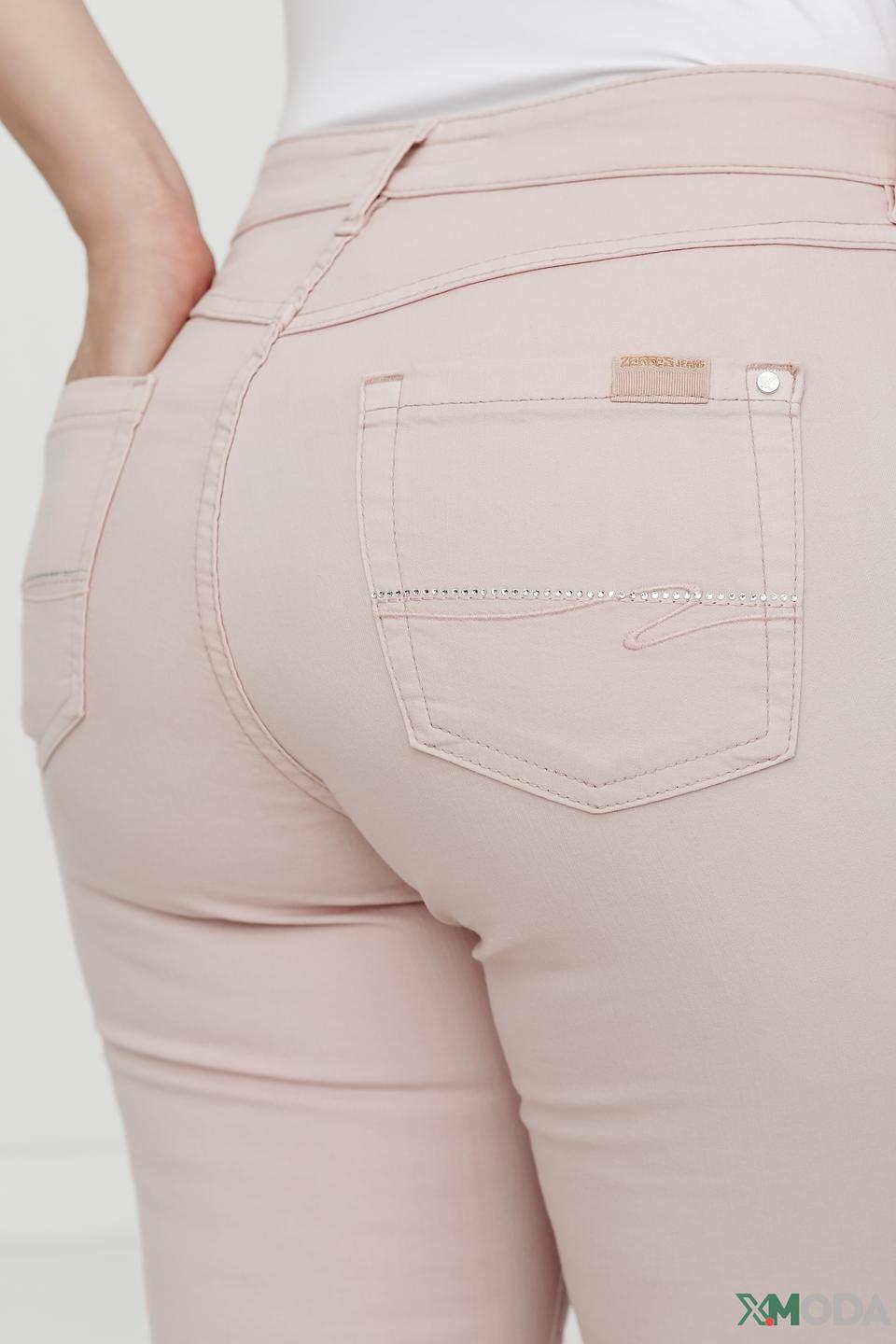 Джинсы Zerres пудровые