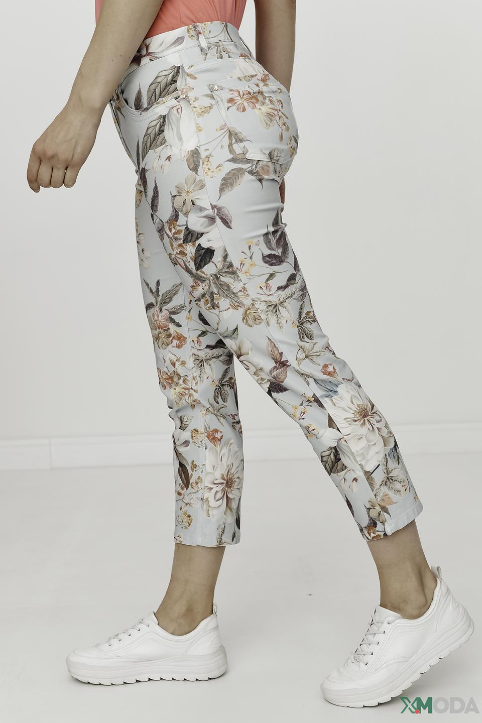 Капри Zerres с цветочным принтом
