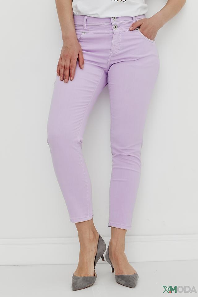 Джинсы Angels лавандовые Slim Fit