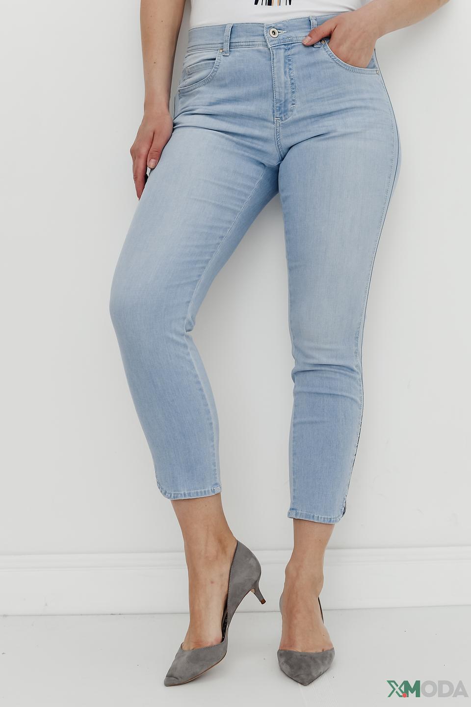 Джинсы Angels скинни голубые