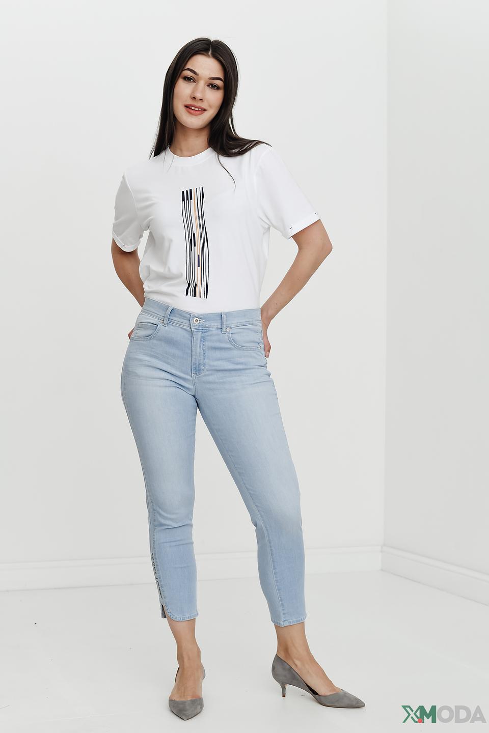 Джинсы Angels скинни голубые