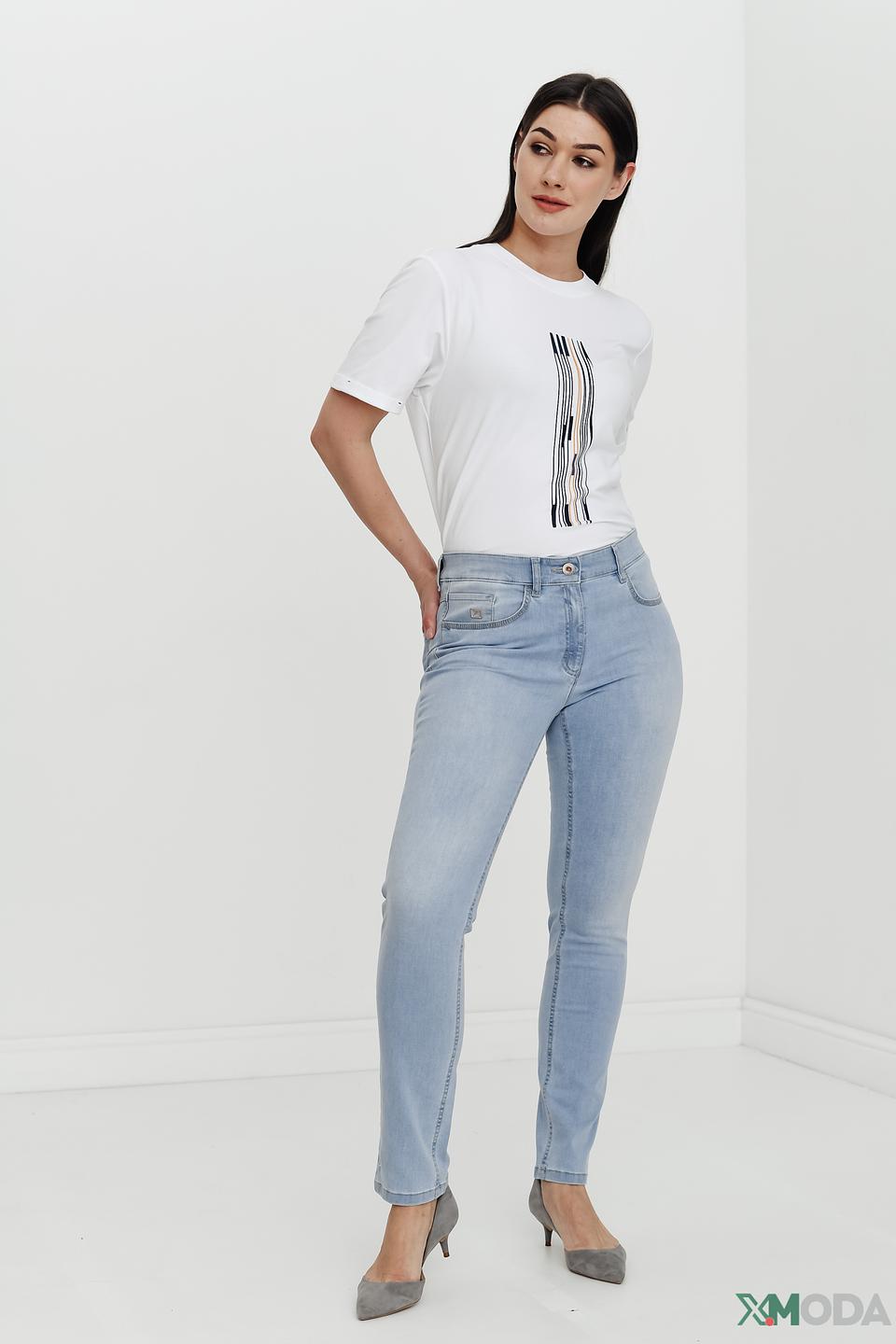 Джинсы Zerres голубые Slim Fit