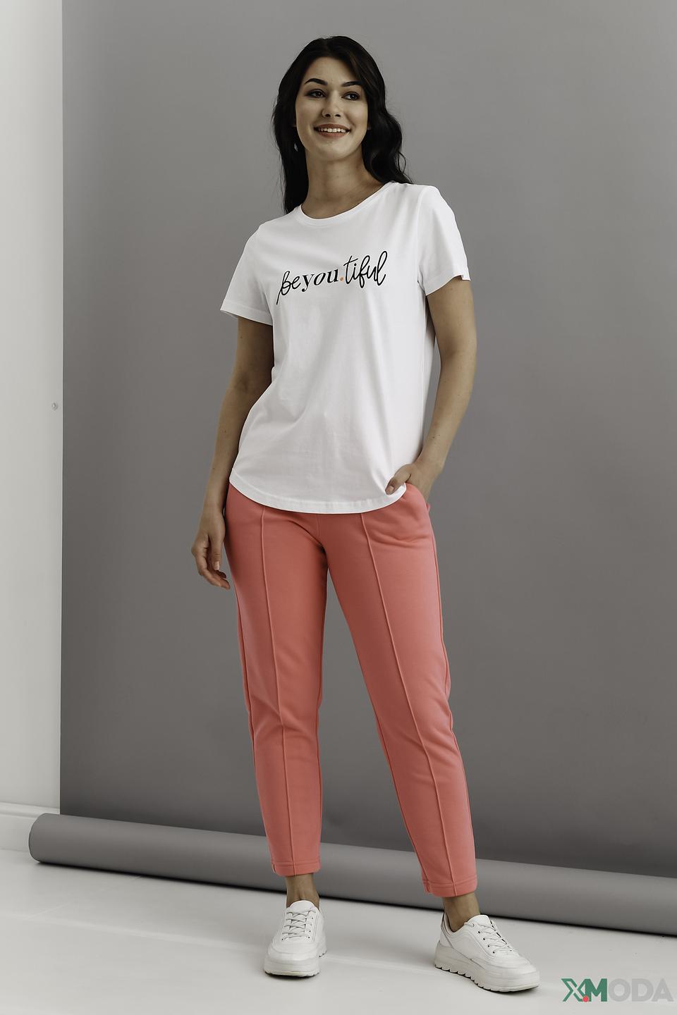 Футболка You Just White с принтом