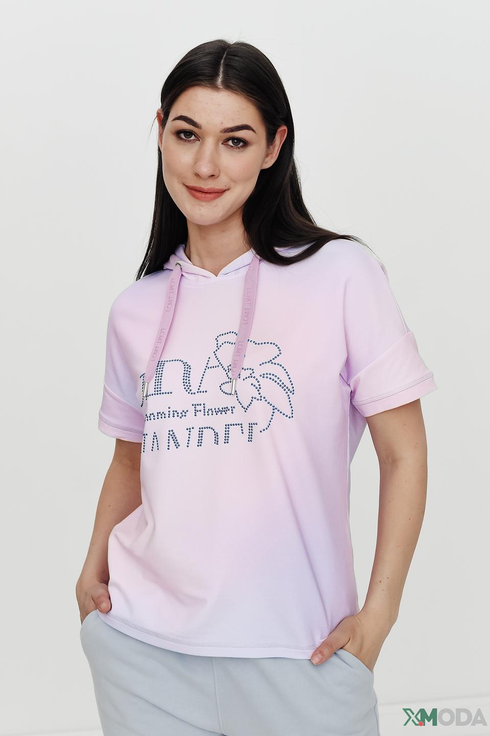 Пуловер Lecomte с цветочным принтом