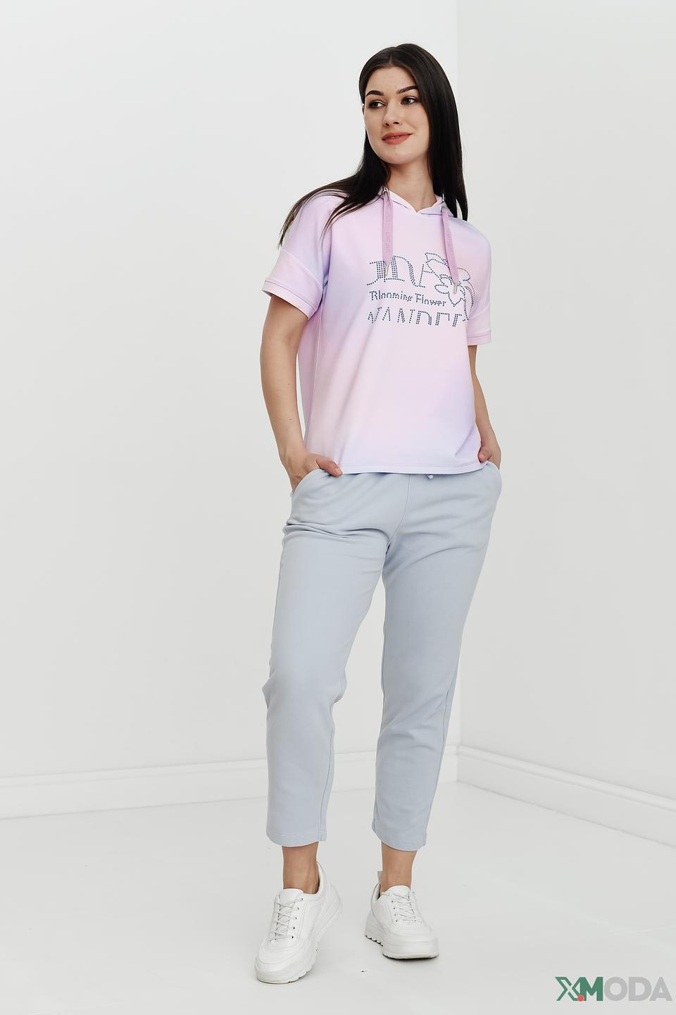 Пуловер Lecomte с цветочным принтом