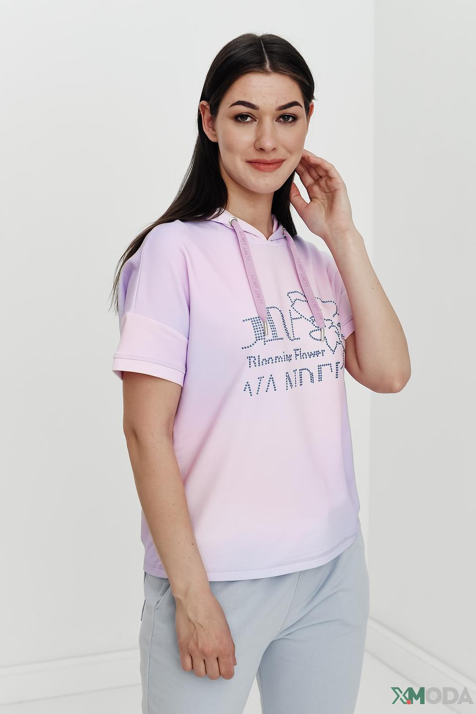 Пуловер Lecomte с цветочным принтом