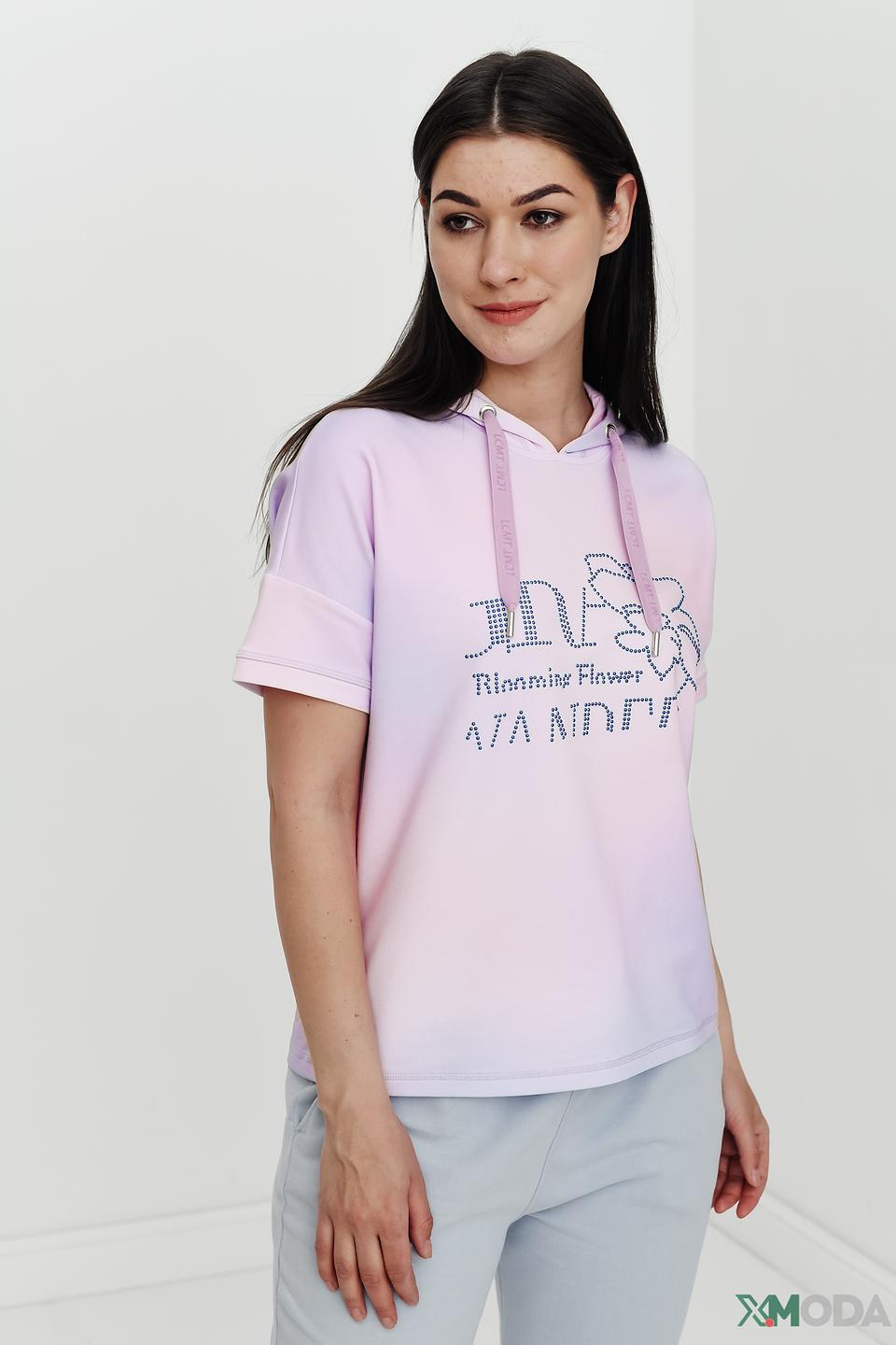 Пуловер Lecomte с цветочным принтом