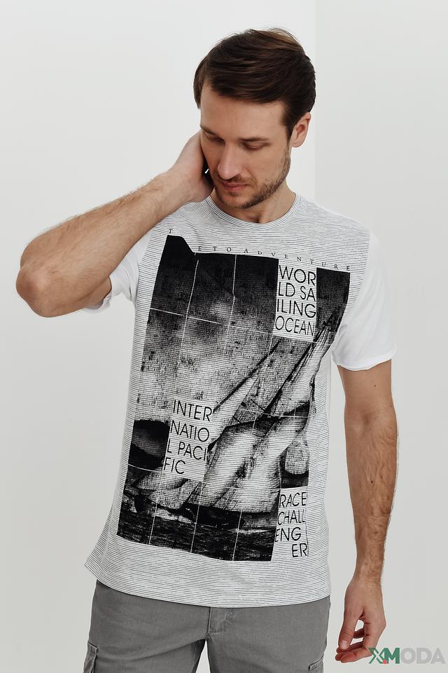 Футболка Monte Carlo с принтом