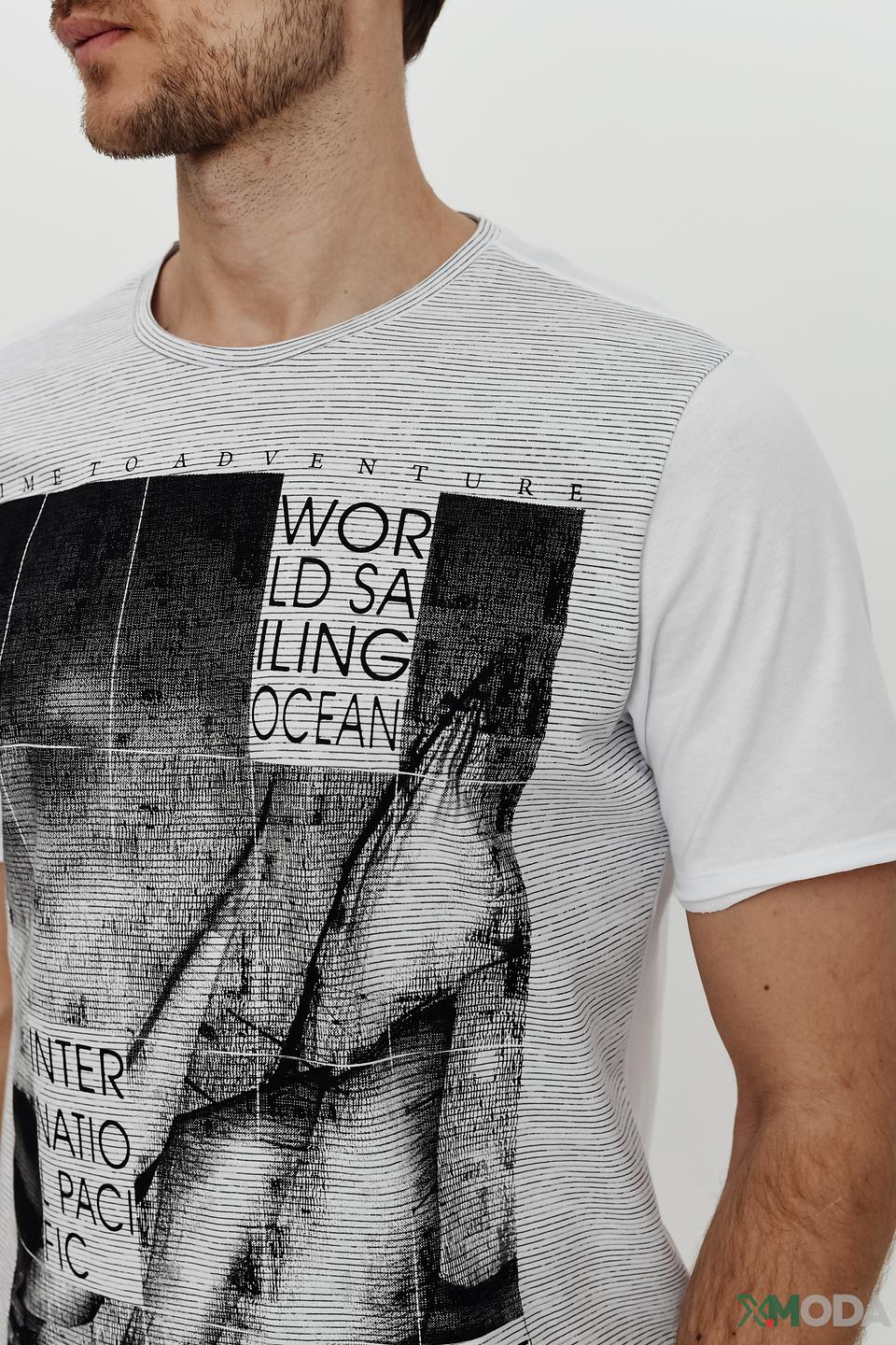 Футболка Monte Carlo с принтом