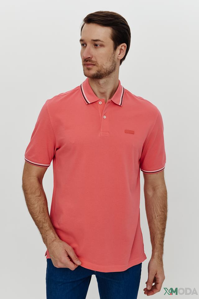 Поло Bugatti персиковое