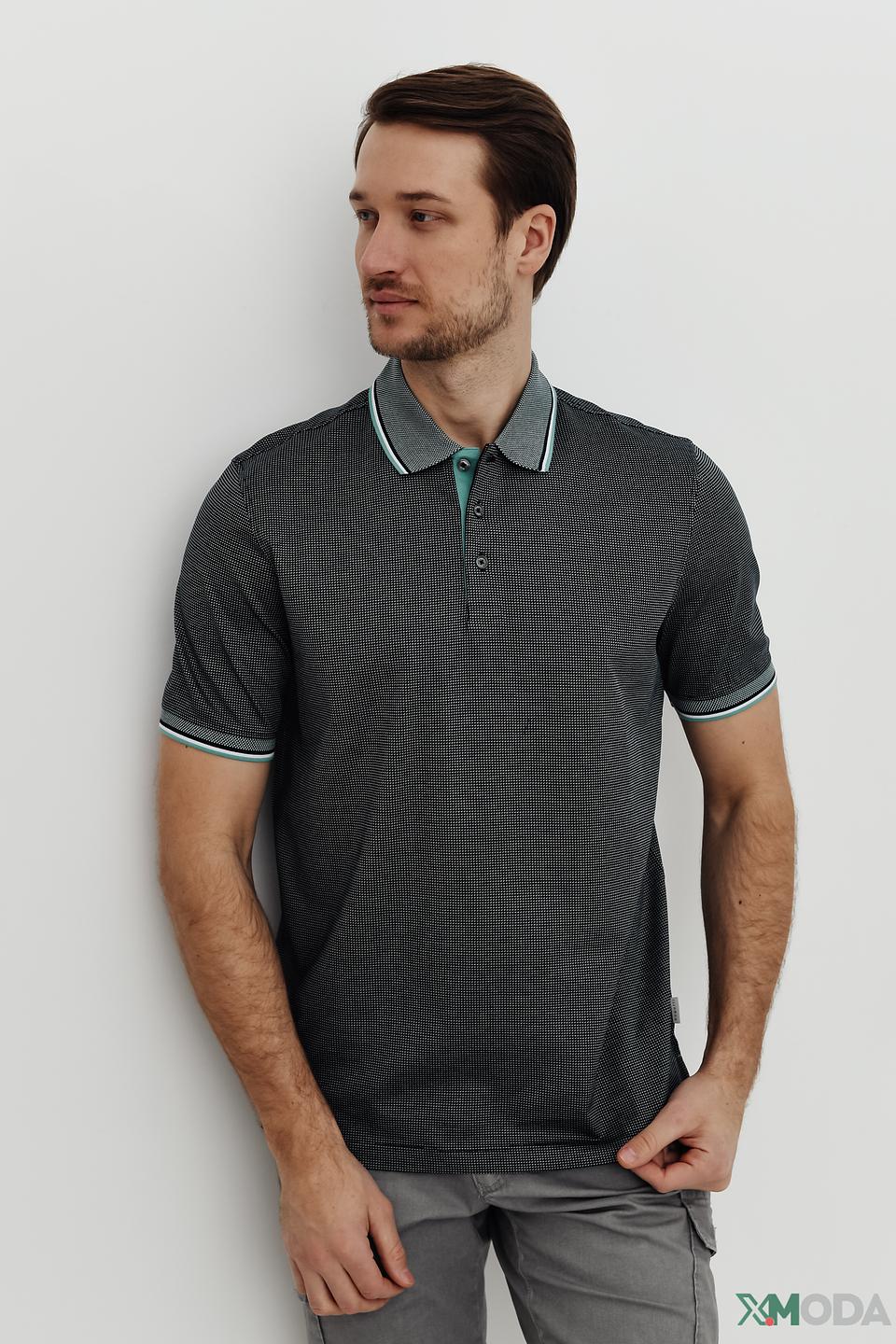 Поло Bugatti в клетку