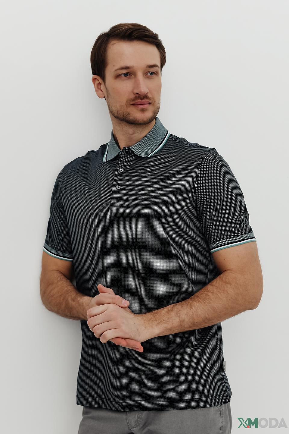 Поло Bugatti в клетку