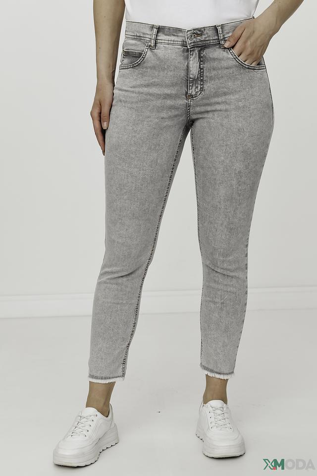 Джинсы Angels серые с потертостями