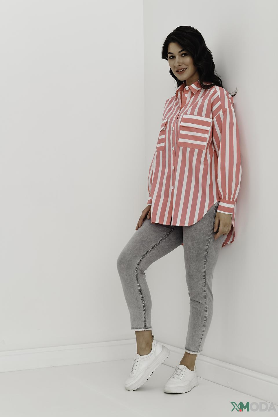 Джинсы Angels серые с потертостями