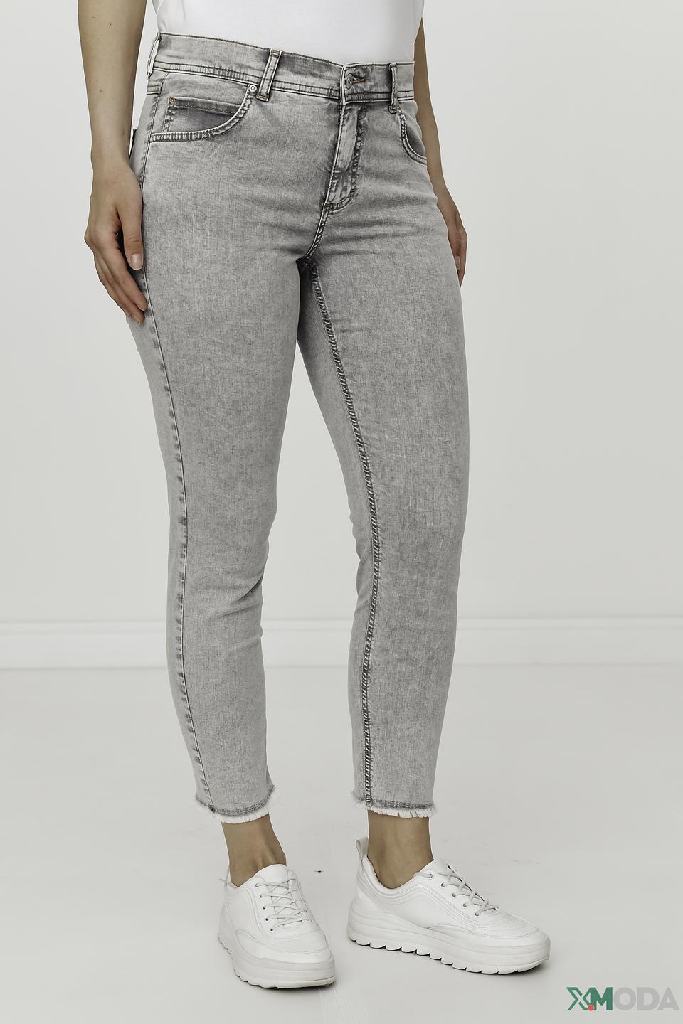 Джинсы Angels серые с потертостями