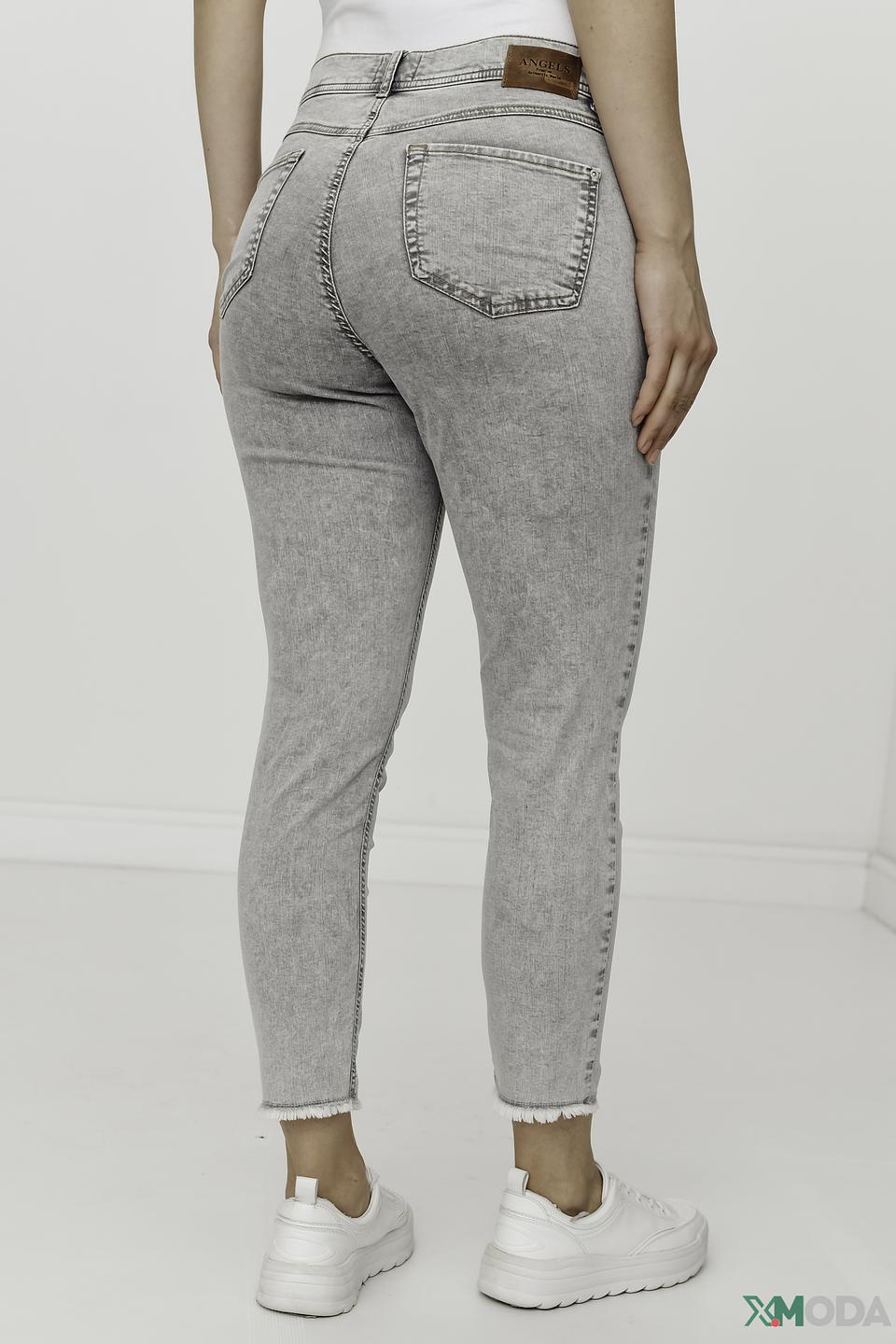 Джинсы Angels серые с потертостями