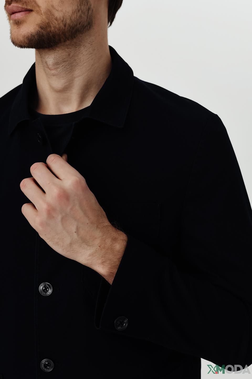 Пиджак Bugatti чёрный приталенный