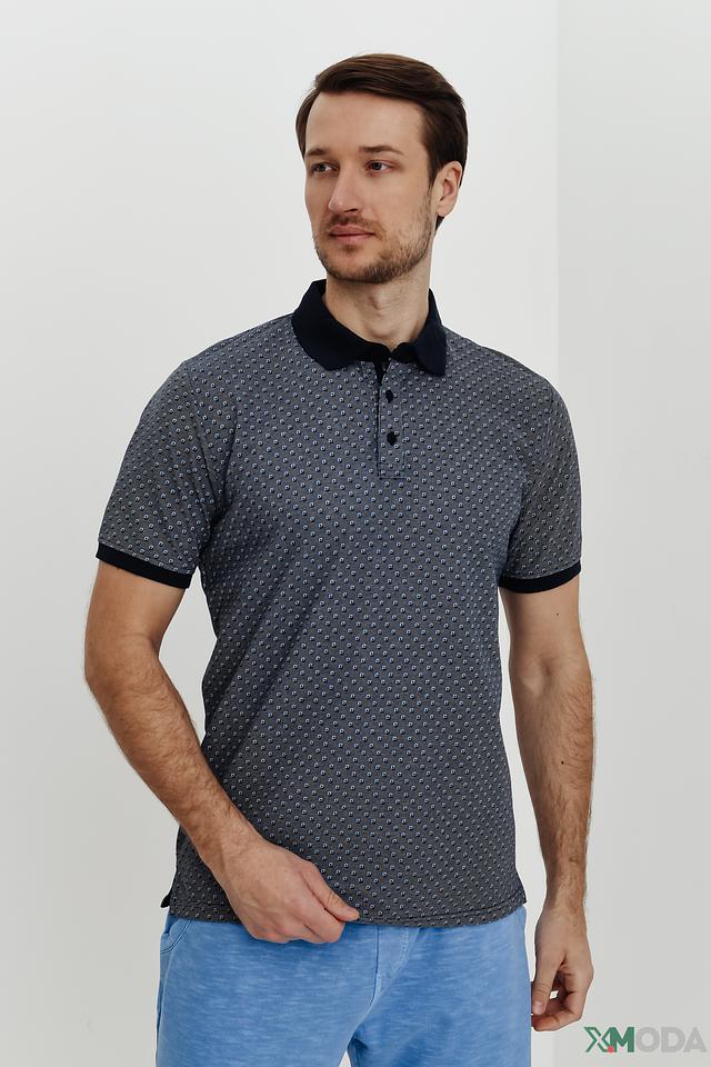 Поло Casa Moda с принтом