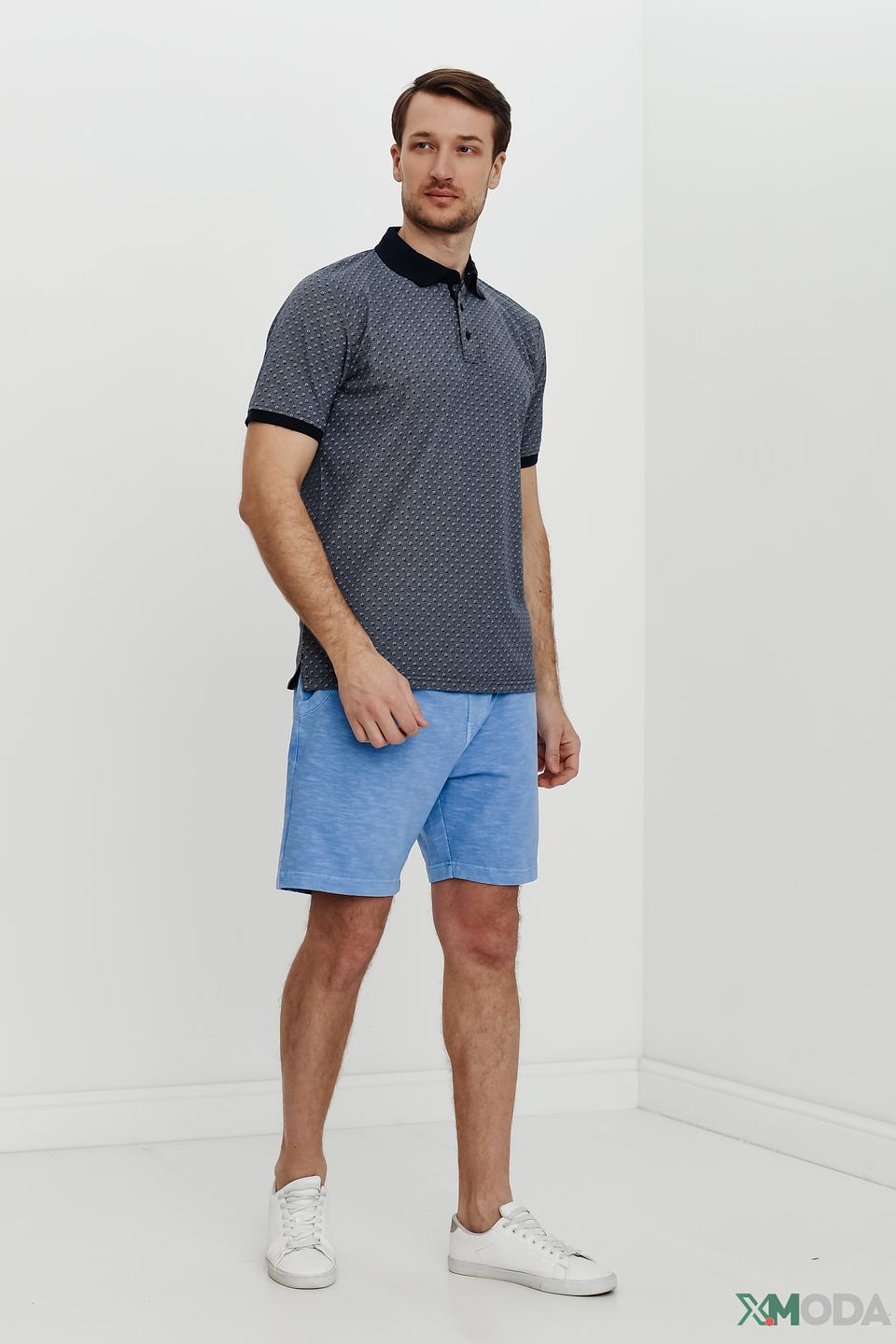 Поло Casa Moda с принтом