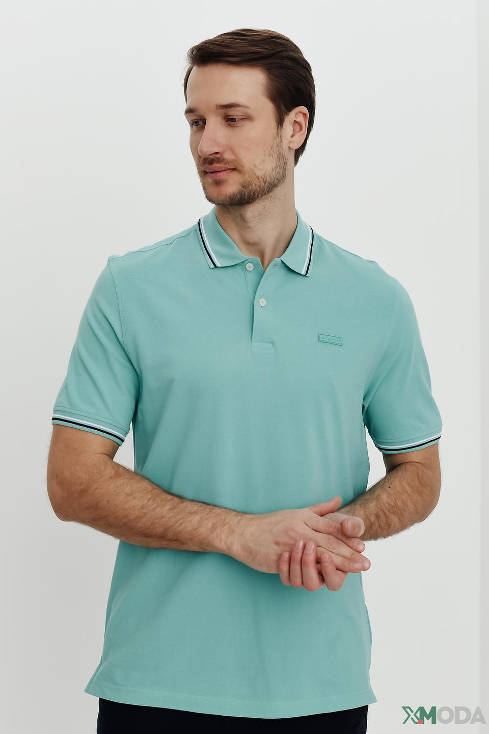 Поло Bugatti мятный