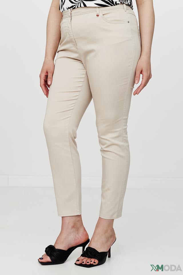 Брюки Relaxed by Toni бежевые