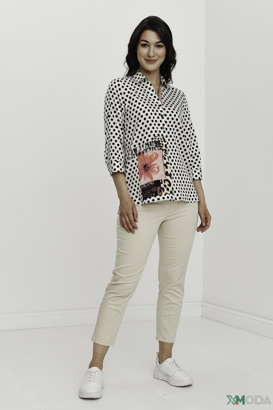 Рубашка SE Stenau в горошек