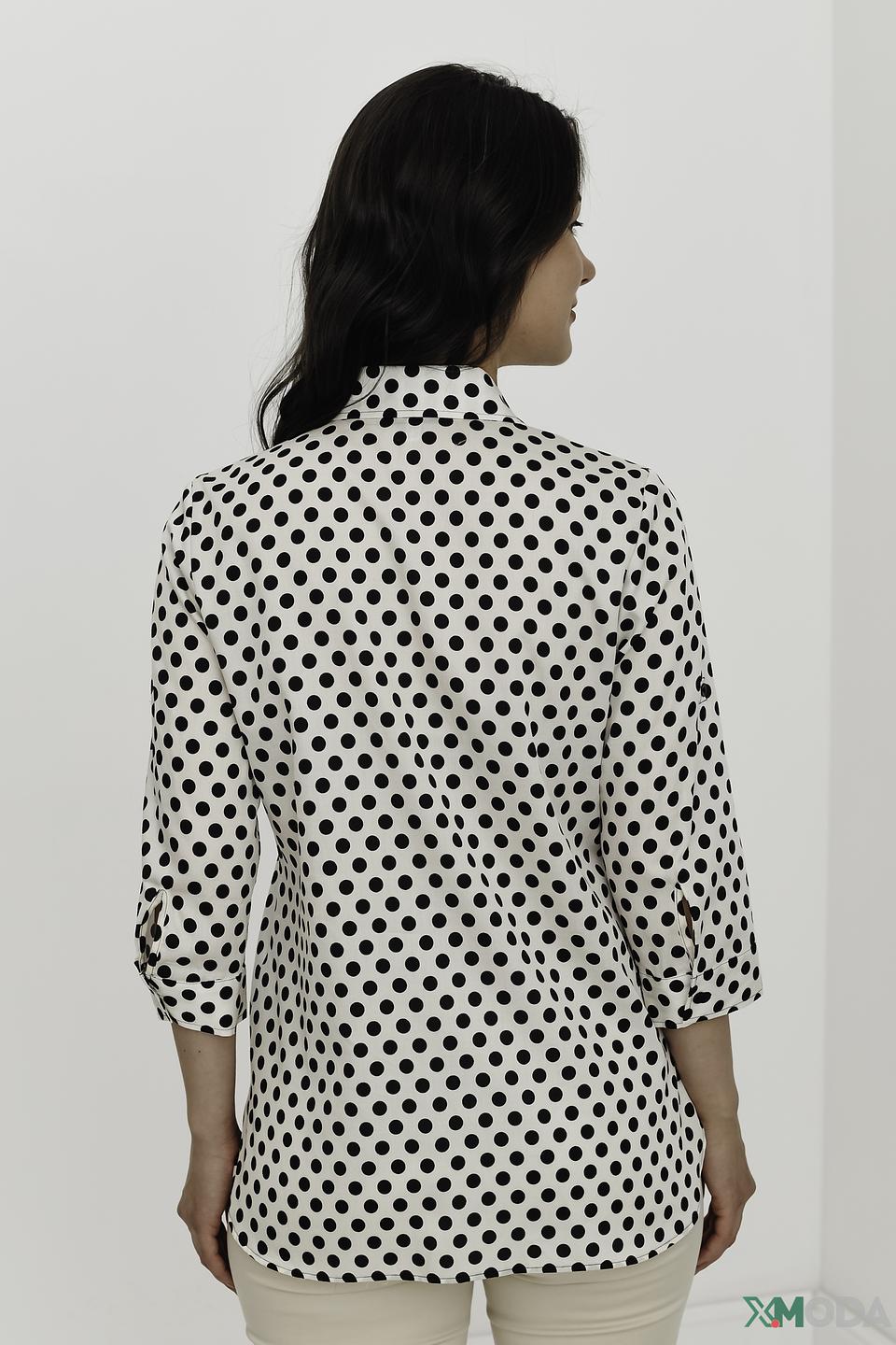 Рубашка SE Stenau в горошек