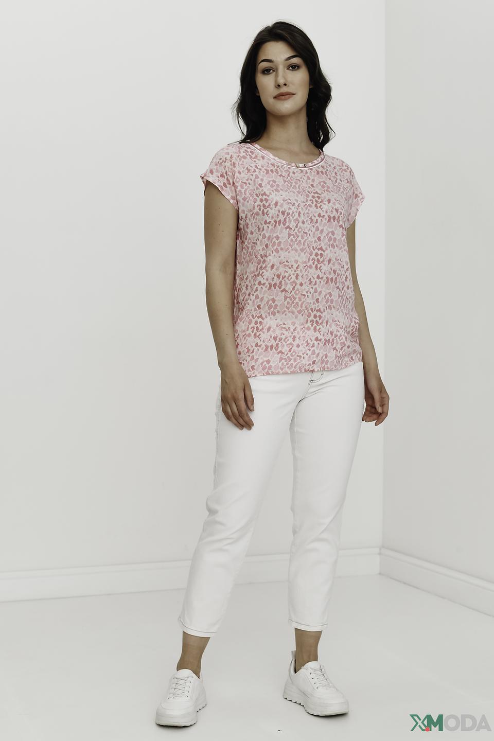 Топ SE Stenau с леопардовым принтом