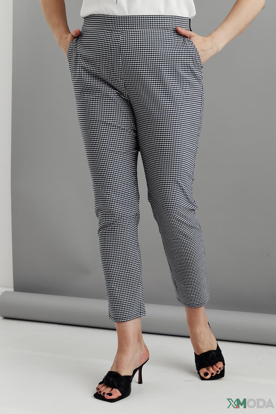 Брюки Relaxed by Toni в клетку