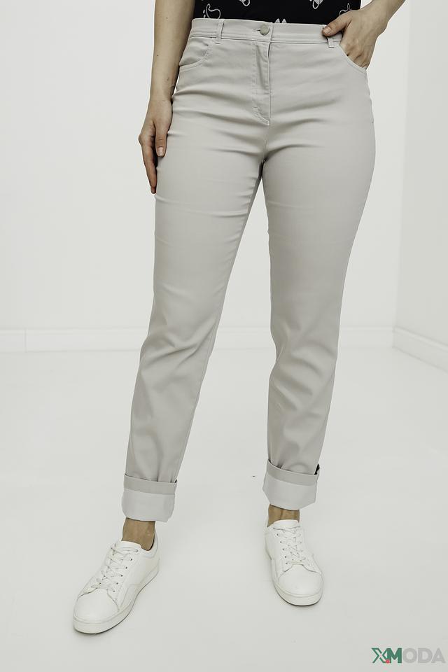 Брюки Eugen Klein серые с манжетами