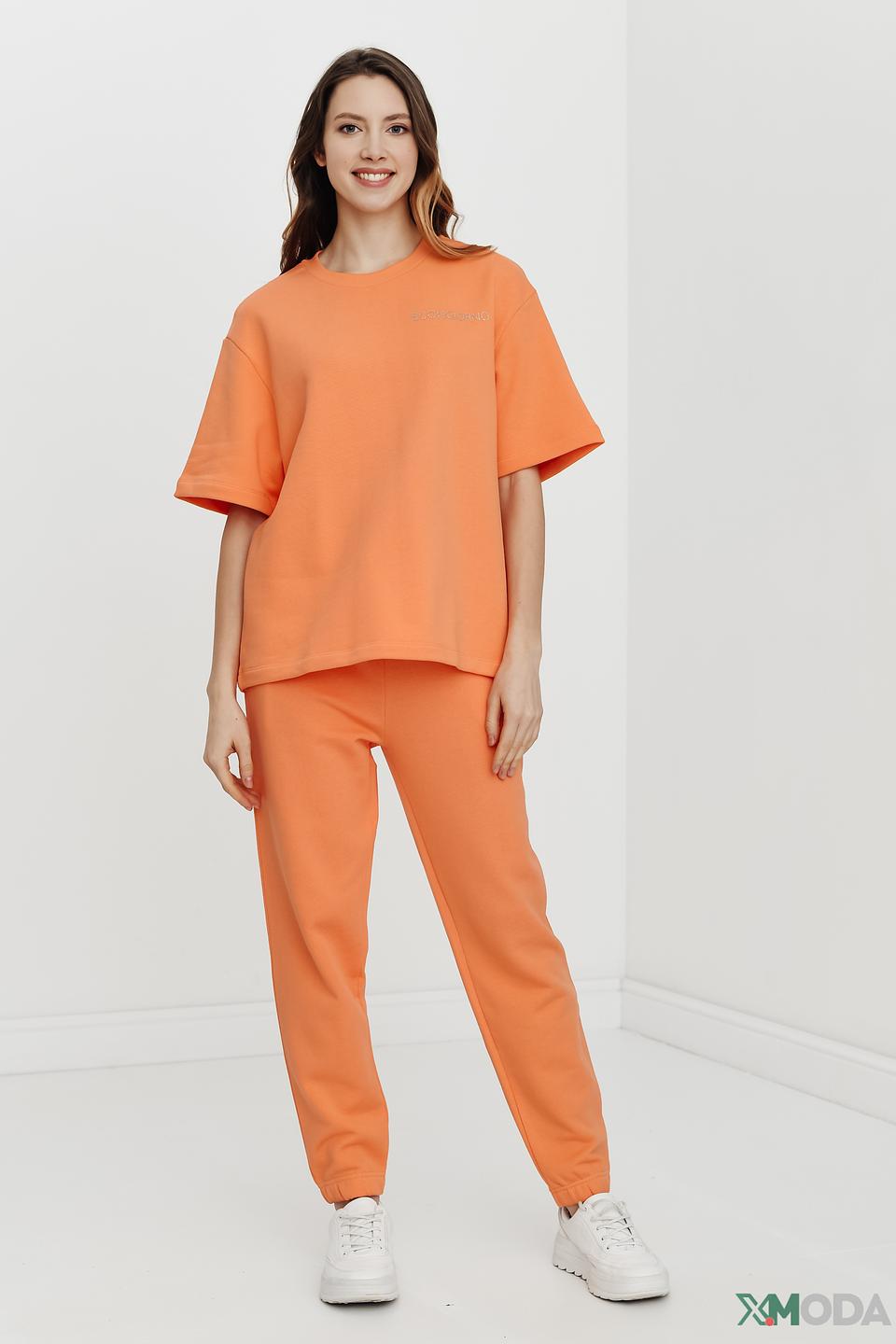 Брюки спортивные Rich and Royal оранжевые