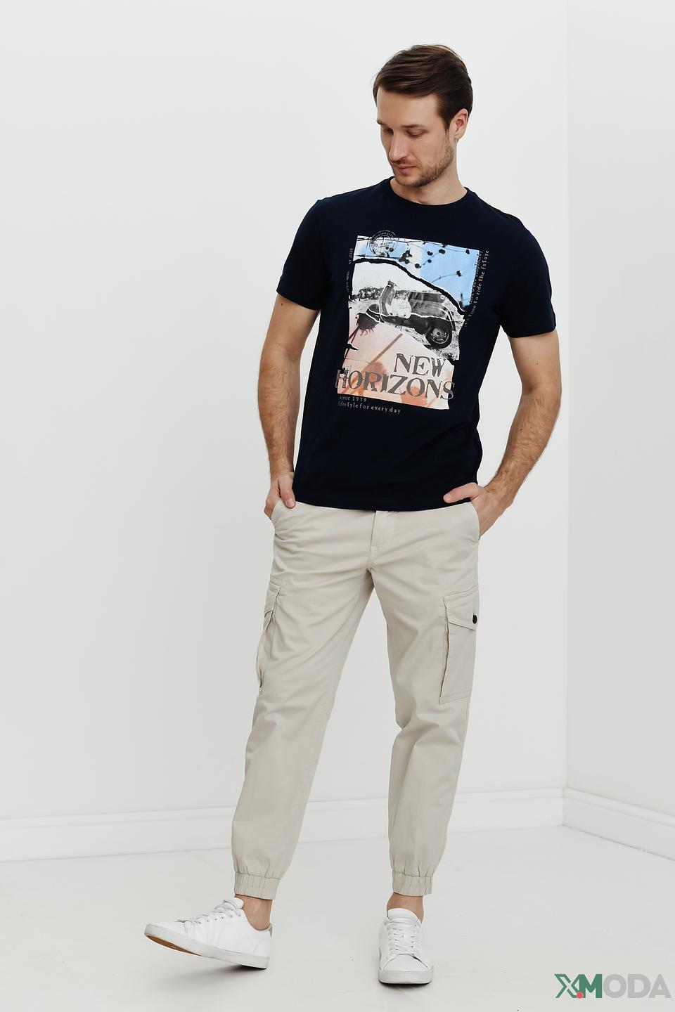 Футболка Lerros с принтом New Horizons